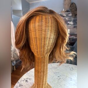 Raquel Welch Simmer SS Iced Pumpkin Spice HF Lacefront Monotop Wig